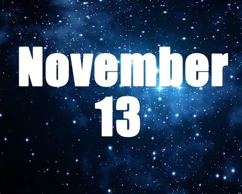 november 13 sign