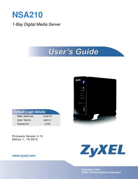 nsa 210 user manual PDF
