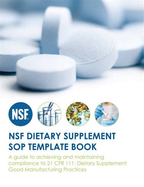 nsf dietary supplement sop template book 569839 pdf Reader