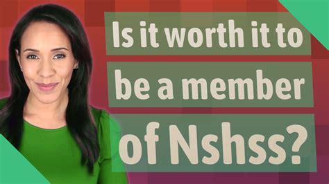 nshss is it worth it