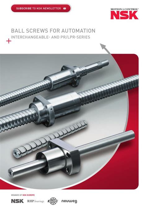 Nsk Ball Screw Catalog