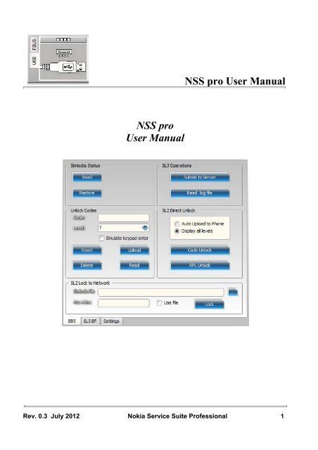 nss-pro-user-manual-genieprojects Ebook PDF