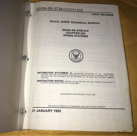 nstm navsea chapter 505 Doc