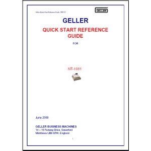 nt 1081 and geller nt 1081 operating programming toc pdf Epub