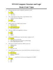 nt1110 unit 9 quiz answers PDF