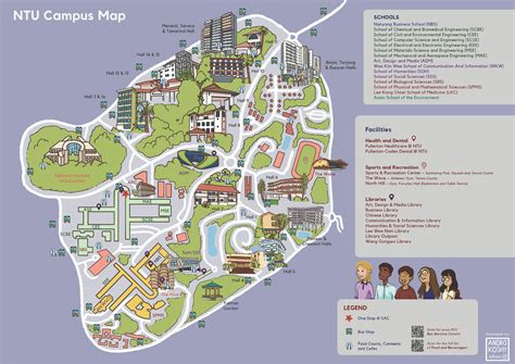 ntu hall map