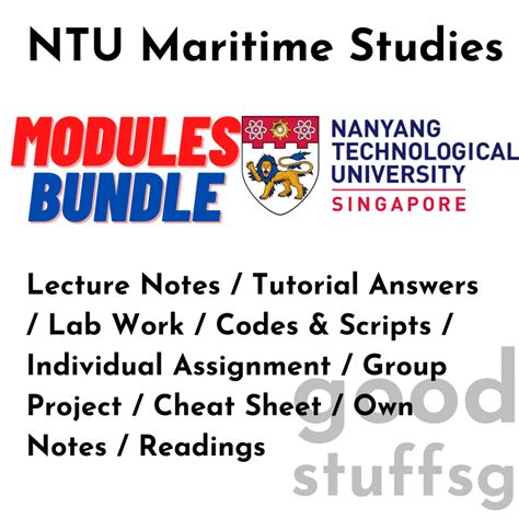 ntu maritime studies