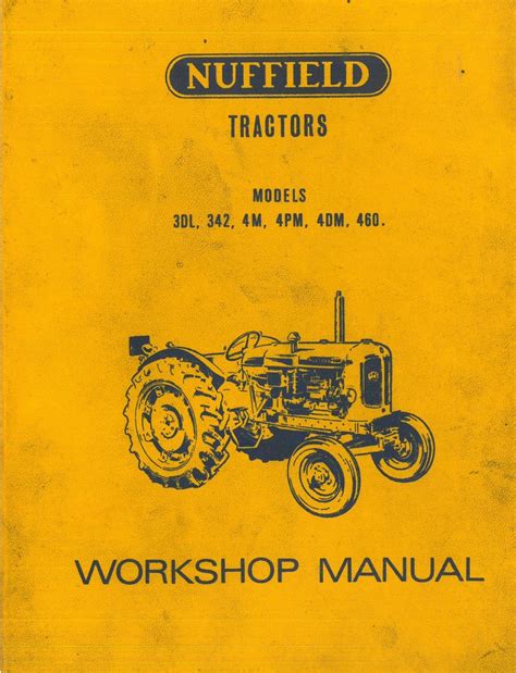 nuffield 460 tractor service manual Epub