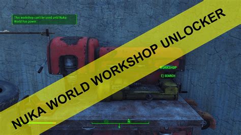 nuka world workshop