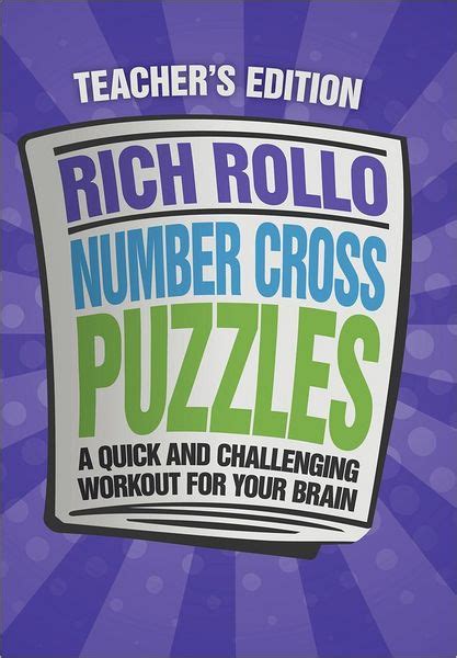 number cross puzzles a quick and challenging workout for your brain Epub