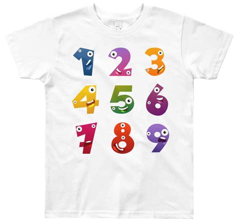 number t shirt