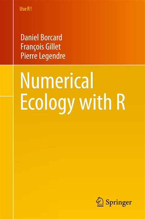 numerical ecology with r use r PDF