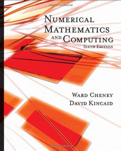 numerical mathematics and computing 6th edition Epub