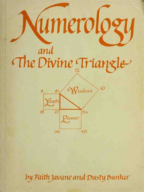 numerology and the divine triangle pdf download Reader