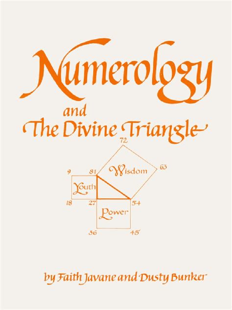 numerology and the divine triangle pdf download Reader