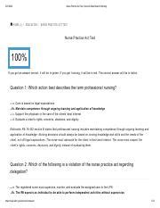 nurse practice act test answers Epub