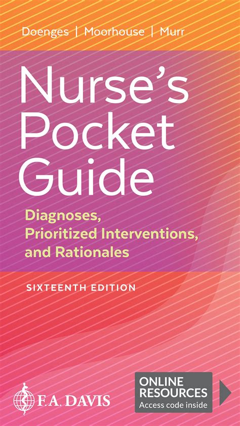 nurse39s pocket guide diagnoses prioritized interventions and rationales Reader