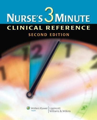 nurses 3 minute clinical reference Ebook Epub