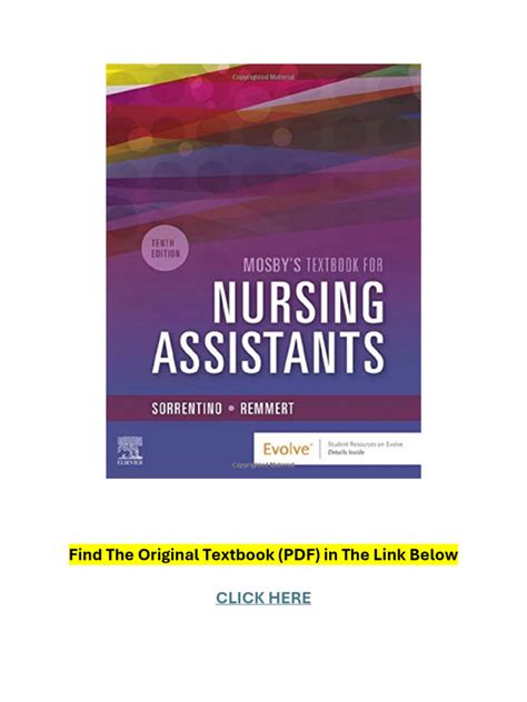 nursing assistant 10th edition study guide Epub