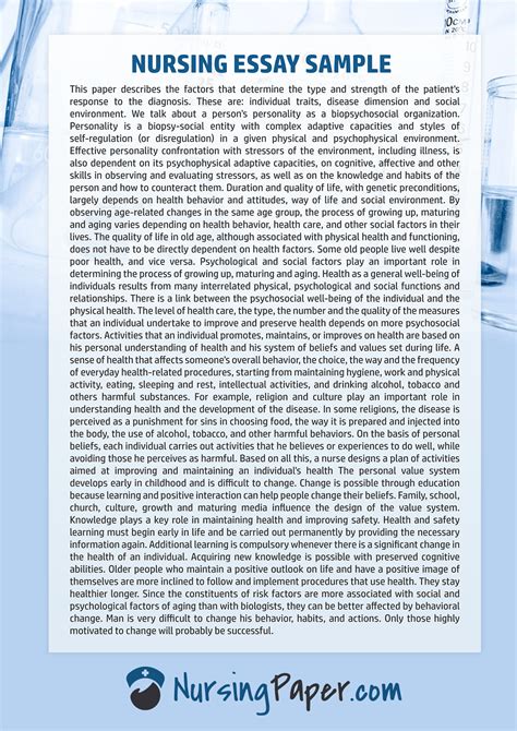 nursing essays student nurse Epub