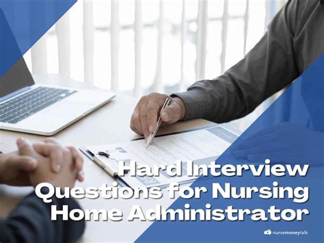 nursing home administrator questions Reader