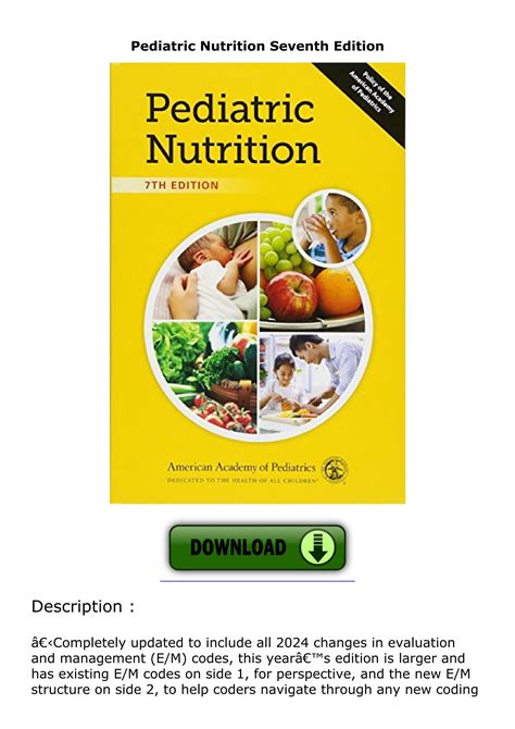 nutrition in pediatrics nutrition in pediatrics Reader