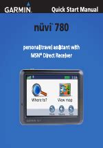 nuvi 780 user manual Reader