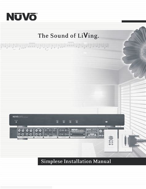 nuvo simplese installation manual Reader