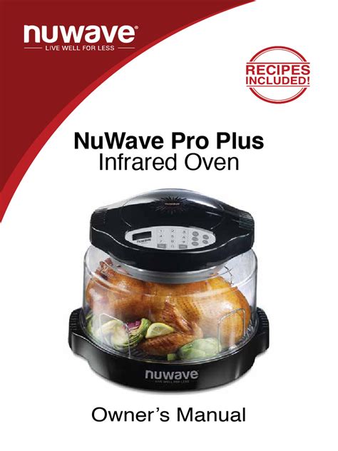 nuwave oven pro manual pdf Kindle Editon