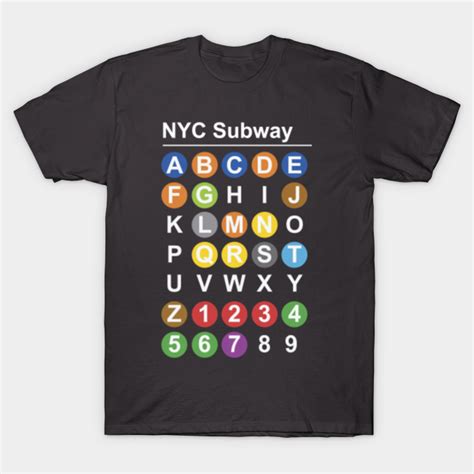 nyc subway shirt