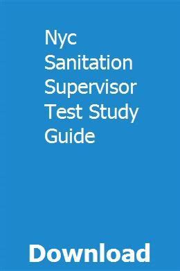 nyc-sanitation-test-study-guide Ebook Reader