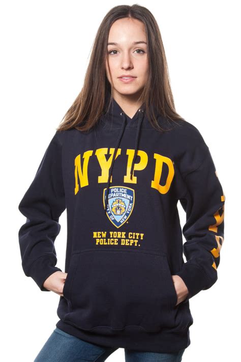 nypd hooded sweatshirt