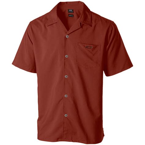 oakley button shirt