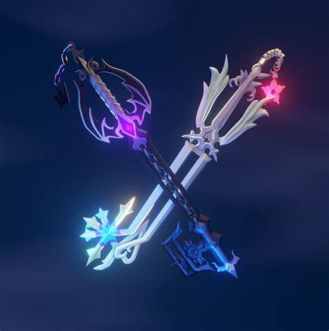 oathkeeper and oblivion keyblades