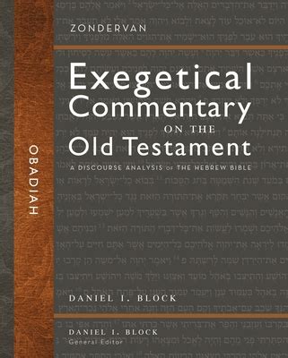 obadiah discourse zondervan exegetical commentary PDF