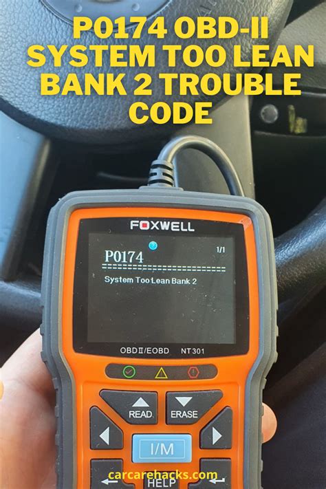 obd ii code p0174 Epub