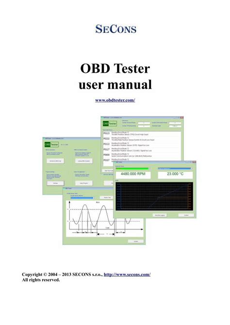 obd ii manual pdf PDF