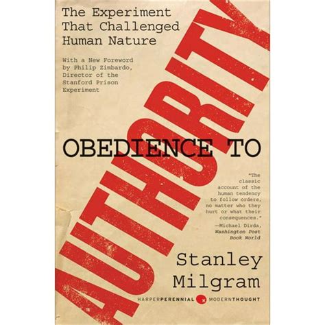 obedience to authority an experimental view perennial classics Epub