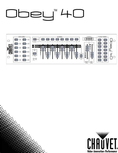 obey 40 user manual PDF