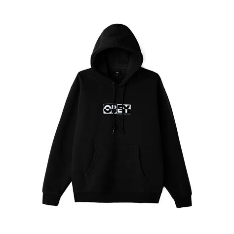 obey hooded sweatshirt