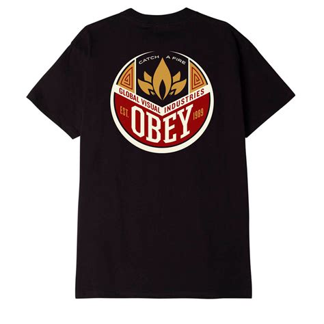 obey men's t shirts