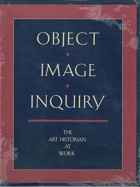 object image inquiry the art historian at work Epub