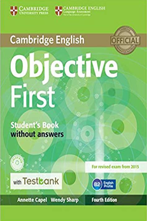 objective first students book without answers with cd rom PDF