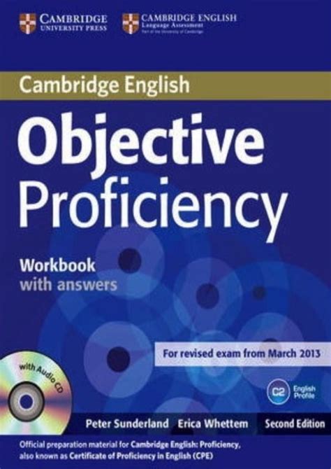 objective proficiency workbook with answers with audio cd Ebook Doc
