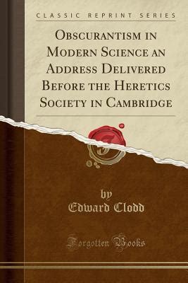 obscurantism science delivered heretics cambridge Doc