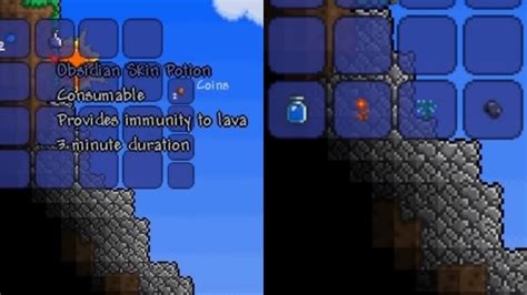 obsidian skin potion terraria