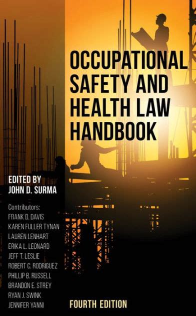 occupational safety and health law handbook Kindle Editon