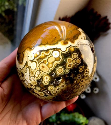 ocean jasper sphere