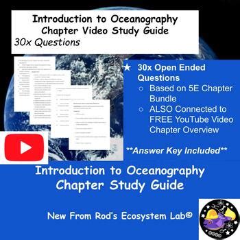 oceanography study guide answers key Doc