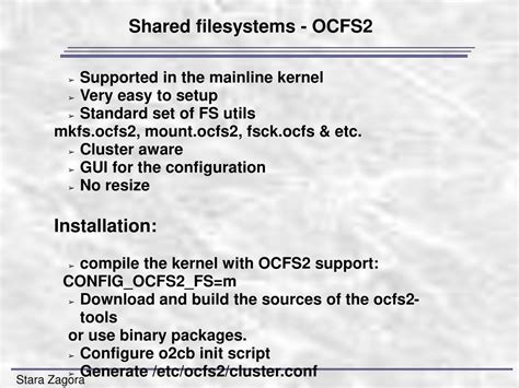 ocfs2 installation guide on windows Doc